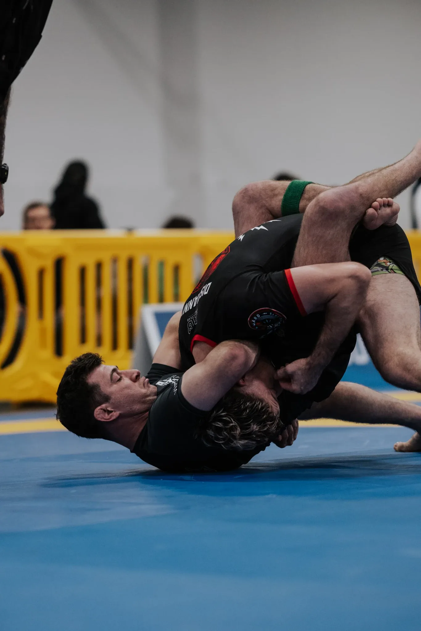 Frank Rosenthal competing in a no-gi Brazilian Jiu-Jitsu match